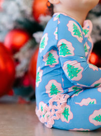 Poppy Kids Starry Tree Ruffle Romper