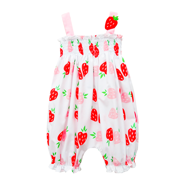 ZUCCINI KIDS STRAWBERRY DONNA ROMPER