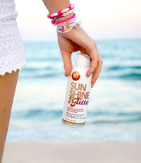 SUNSHINE & GLITTER SHIMMER SPORT SPRAY SUNCREEN