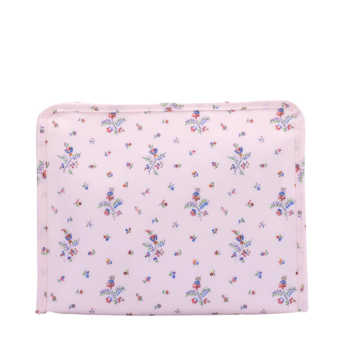 TRVL ROADIE LARGE ZIP POUCH FLEURIE