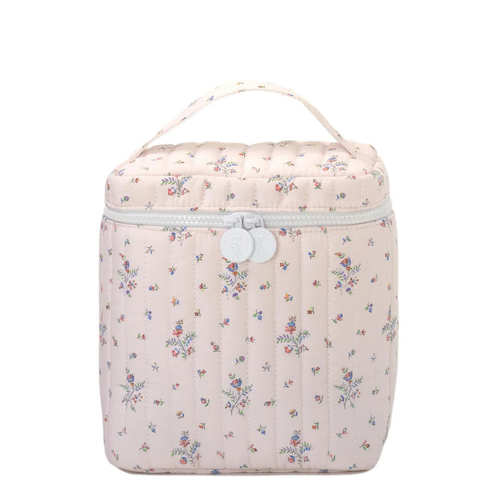 TRVL QUILTED GOGO LUNCH INSULATED BAG FLEURIE