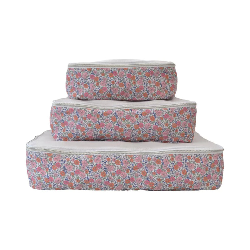 TRVL PACKING CUBES SQUAD GARDEN FLORAL