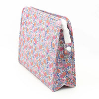 TRVL ROADIE LARGE ZIP POUCH GARDEN FLORAL