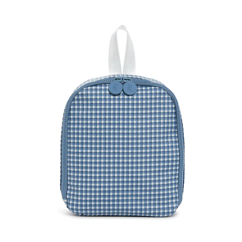 TRVL BRING IT LUNCH BAG RODEO CHECK INDIGO