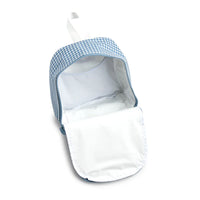 TRVL BRING IT LUNCH BAG RODEO CHECK INDIGO