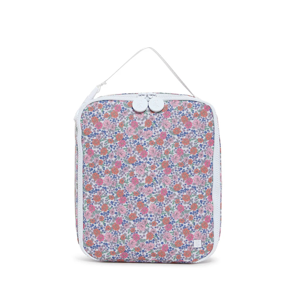TRVL LUNCH BOX INSULATED LUNCH BAG GARDEN FLORAL