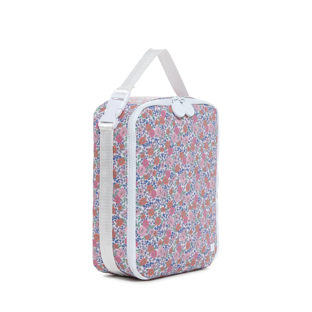 TRVL LUNCH BOX INSULATED LUNCH BAG GARDEN FLORAL