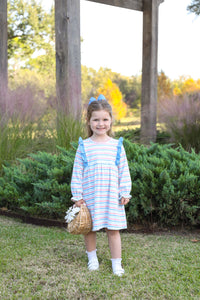 Olivia Dress Hampton Stripe