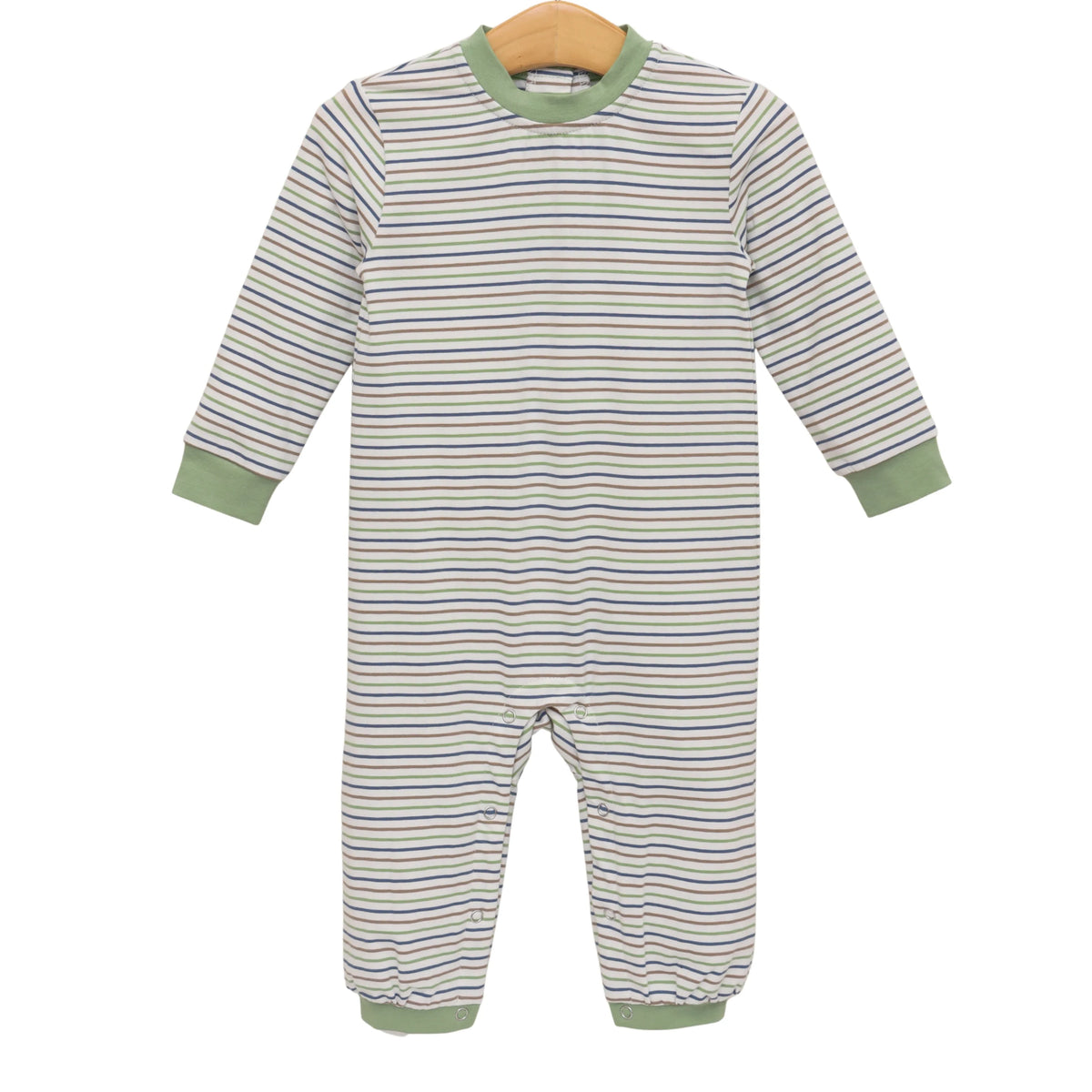 Miller Romper Pine Cove Stripe