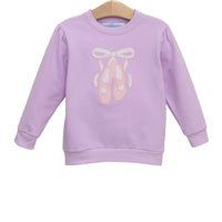 French Terry Pullover Ballet Shoes