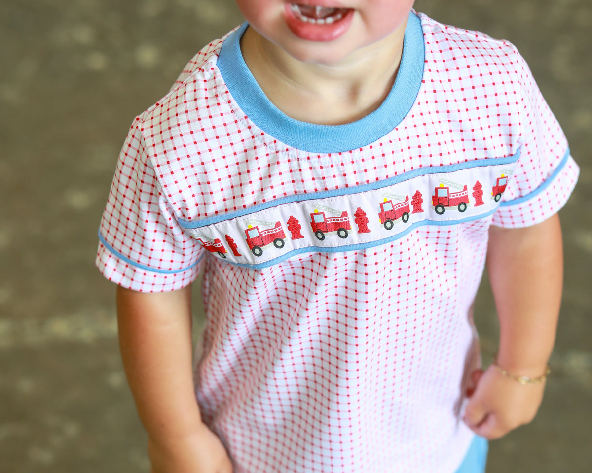 SOUND THE ALARM BANDED SHORT SET