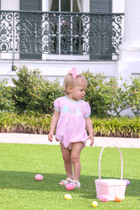 BUNNIES & BASKETS BUBBLE PINK