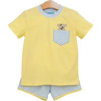 PUPPY PAWS SHORT SET