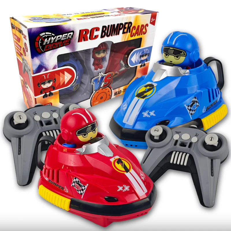 BUMPER CAR LIGHT AND SOUND RC RACE SET
