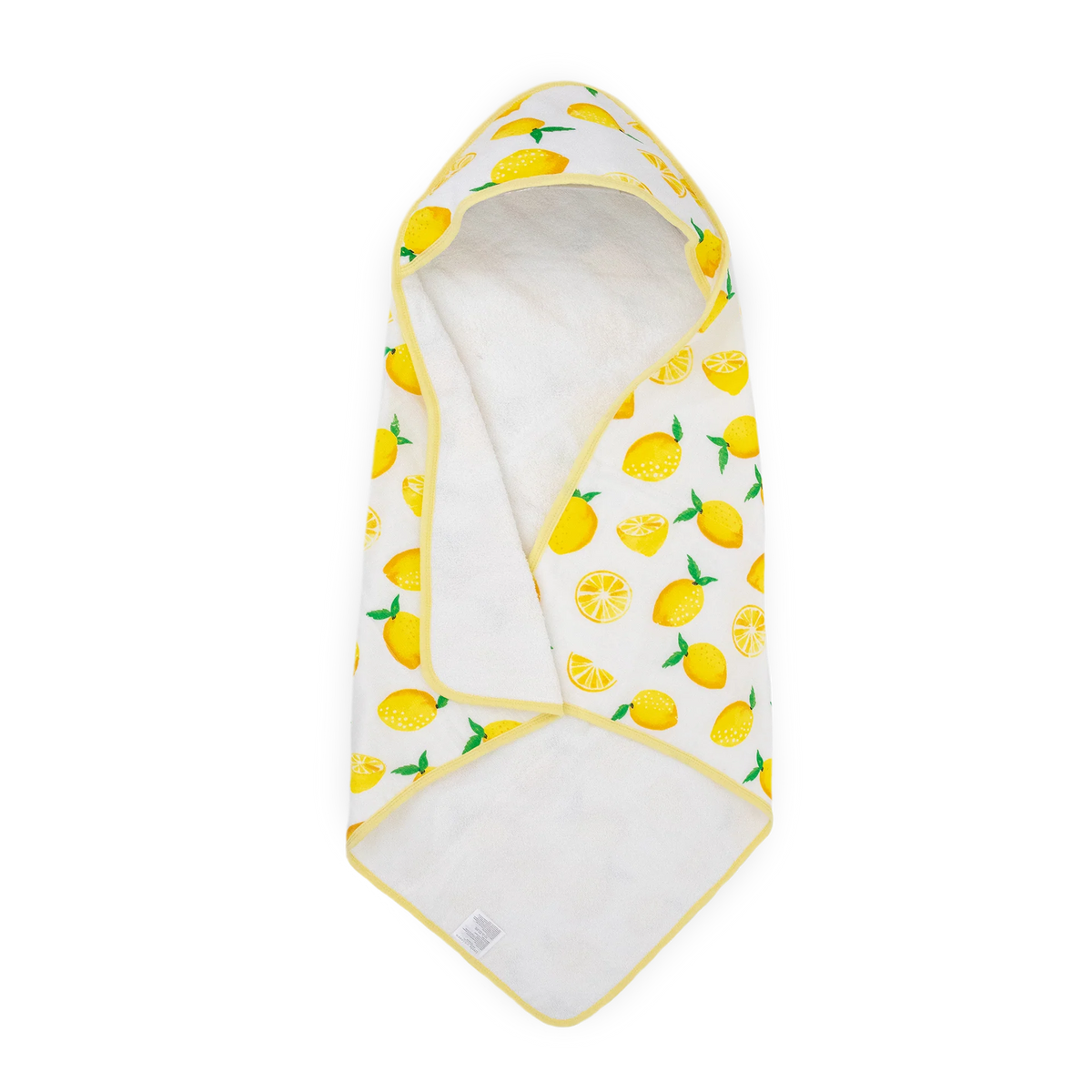 LITTLE UNICORN HOODED TOWEL SET LEMON