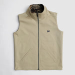 PEDAL UNION REVERSIBLE BEIGE/CAMO VEST