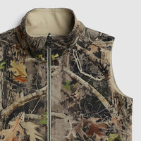 PEDAL UNION REVERSIBLE BEIGE/CAMO VEST