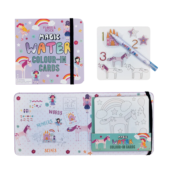 WATER PEN PAD FAIRY UNICORN