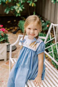 THE PROPER PEONY GIRLS MANGER DRESS