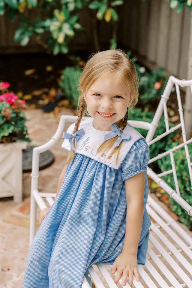 THE PROPER PEONY GIRLS MANGER DRESS