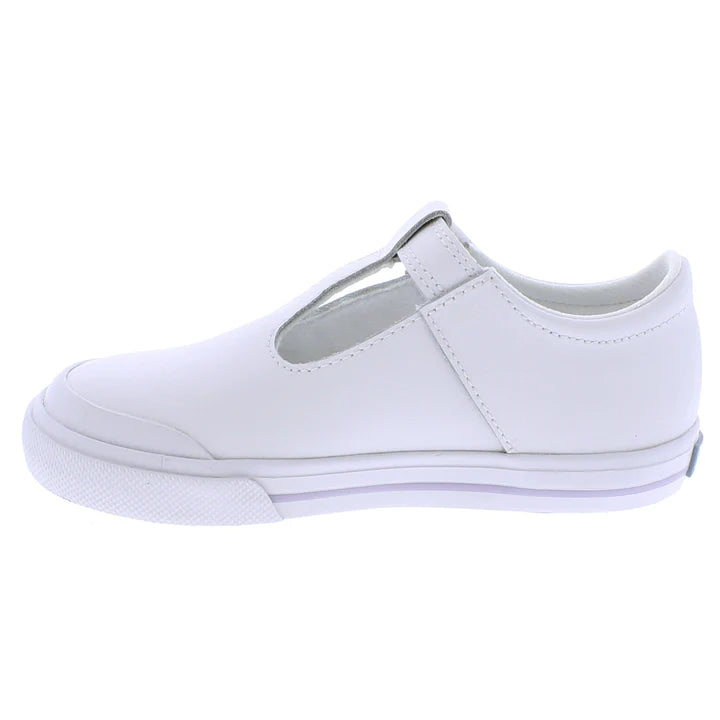 FOOTMATES DREW WHITE LEATHER