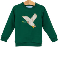 TROTTER STREET FRENCH TERRY PULLOVER MALLARD