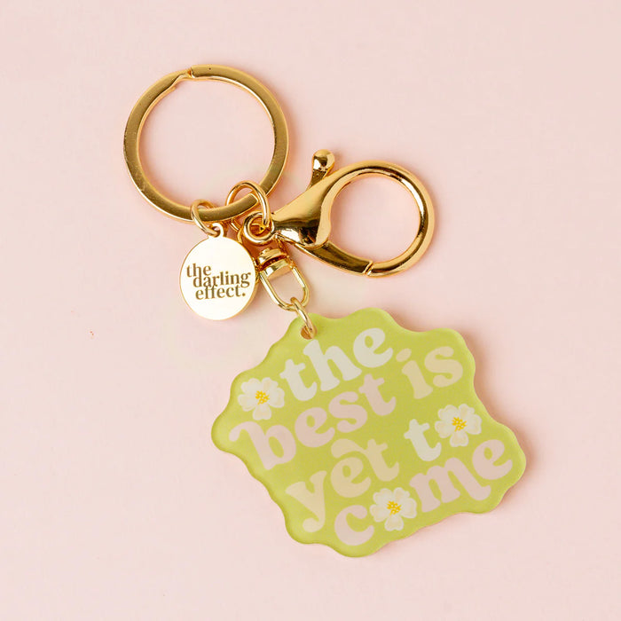 ACRYLIC KEYCHAIN THE BEST IS YET TO COME