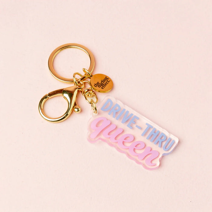 ACRYLIC KEYCHAIN DRIVE THRU QUEEN