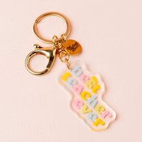 ACRYLIC KEYCHAIN BEST TEACHER EVER