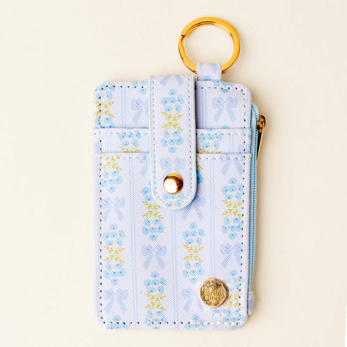 KEYCHAIN WALLET OH SO FANCY BLUE