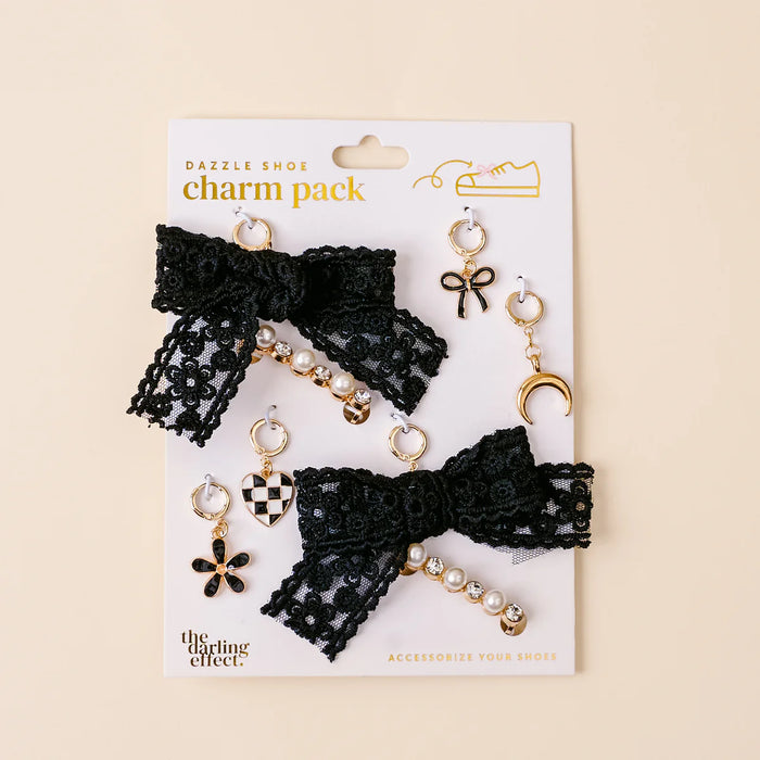 DAZZLE SHOE CHARM PACK MIDNIGHT MOMENT