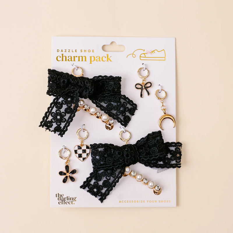 DAZZLE SHOE CHARM PACK MIDNIGHT MOMENT