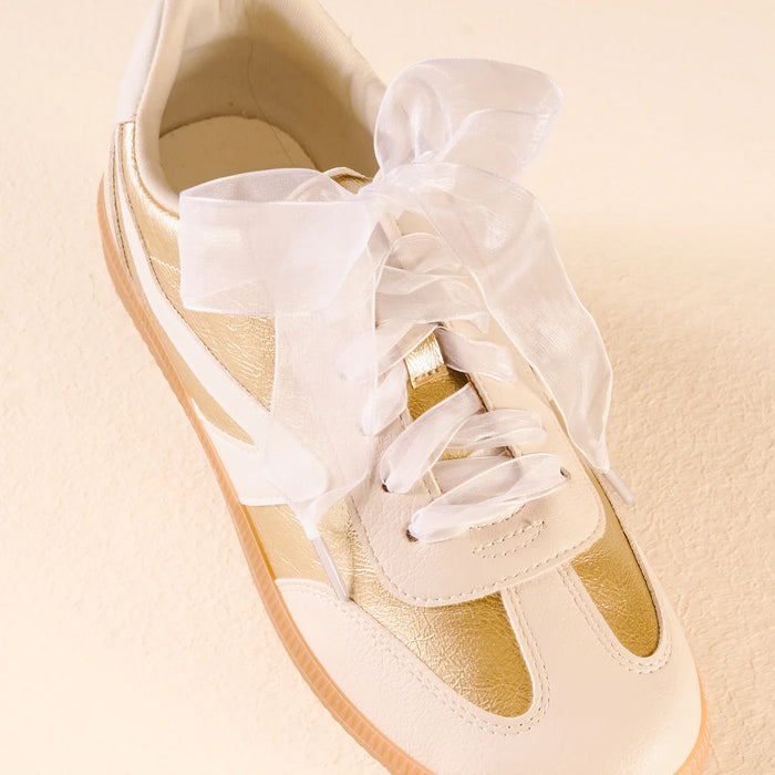 STEP IT UP SHOE LACES SHEER WHITE