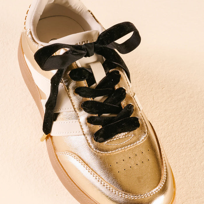 STEP IT UP SHOE LACES VELVET BLACK
