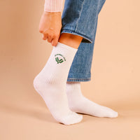 EMBROIDERED CREW SOCKS PICKLEBALL