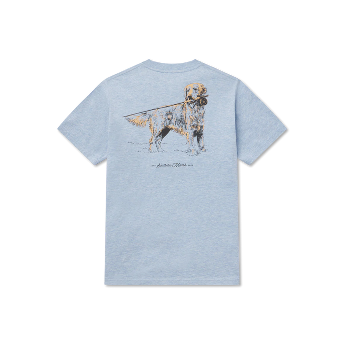 SOUTHERN MARSH YOUTH GOLDEN DAYS TEE WASHED SKY BLUE