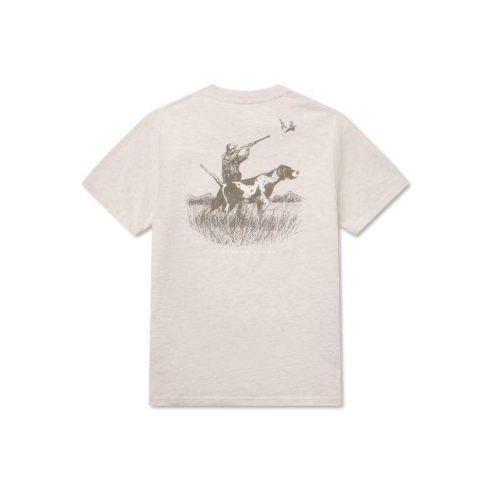 SOUTHERN MARSH YOUTH POINTER UPLANDER TEE WASHED PEBBLE