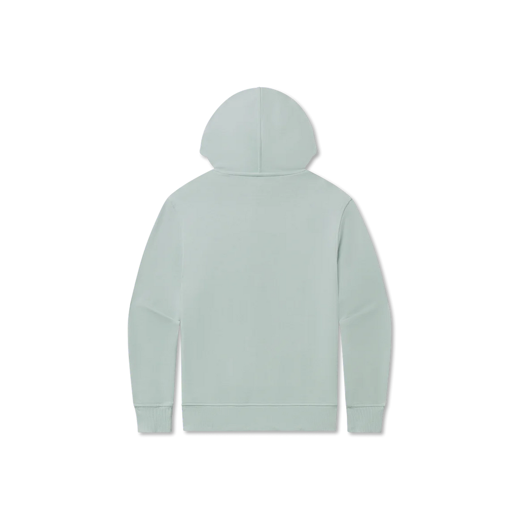 SOUTHERN MARSH YOUTH ANGIE ACTIVE HALF ZIP HOODIE SEAFOAM