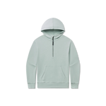 SOUTHERN MARSH YOUTH ANGIE ACTIVE HALF ZIP HOODIE SEAFOAM