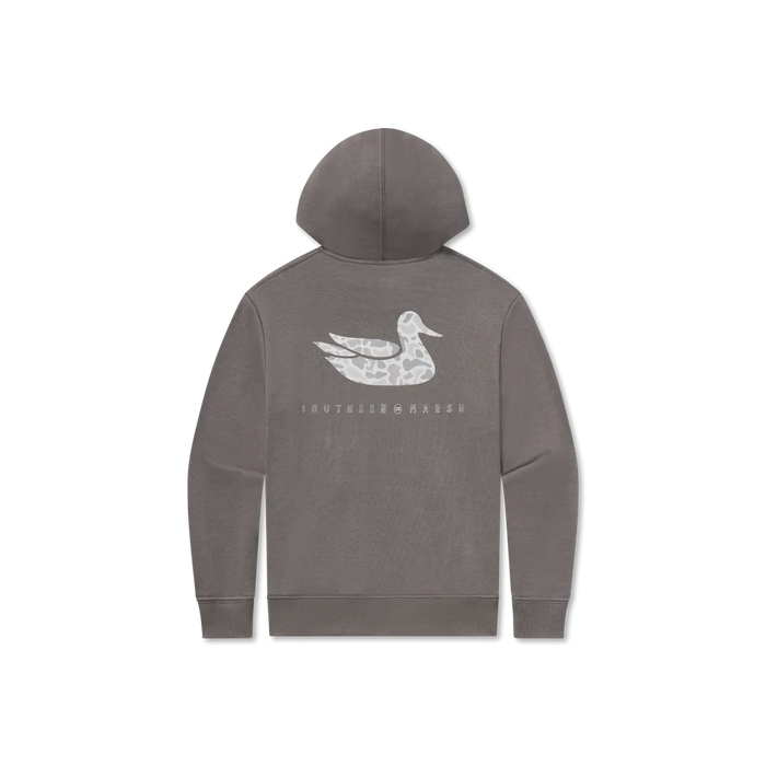 SOUTHERN MARSH YOUTH SURFSIDE HOODIE DUCK ORIGINALS DARK GREY