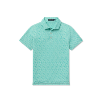 FLYLINE PERFORMANCE POLO IN FLIGHT ANTIUGA BLUE