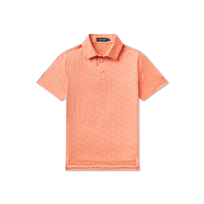 SOUTHERN MARSH FLYLINE PERFORMANCE POLO AFTER THE BOIL PEACH