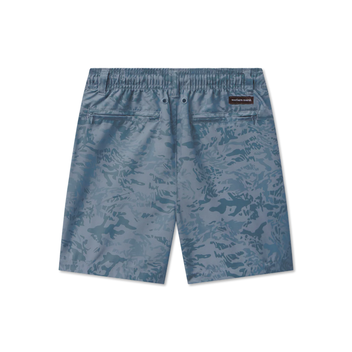 LA COSTA LINED SWIM TRUNK WASHED SLATE BIRKDALE