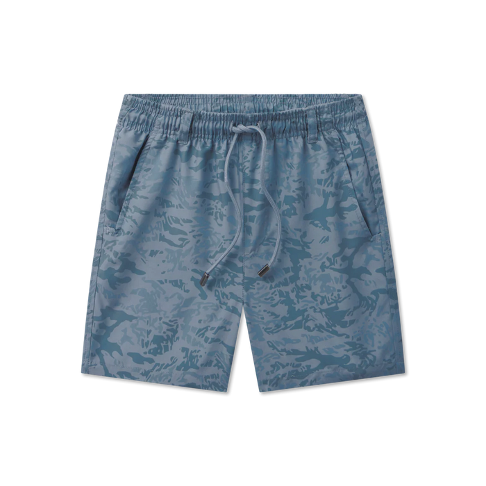 LA COSTA LINED SWIM TRUNK WASHED SLATE BIRKDALE