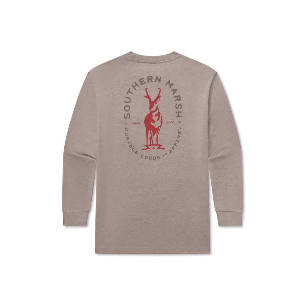 SOUTHERN MARSH YOUTH SEAWASH TEE STAG LONG SLEEVE