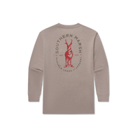 SOUTHERN MARSH YOUTH SEAWASH TEE STAG LONG SLEEVE