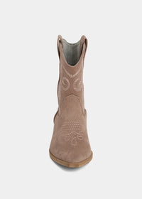 SHUSHOP ZAHARA MINI KIDS ROSE SUEDE BOOTS