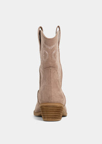 SHUSHOP ZAHARA MINI KIDS ROSE SUEDE BOOTS