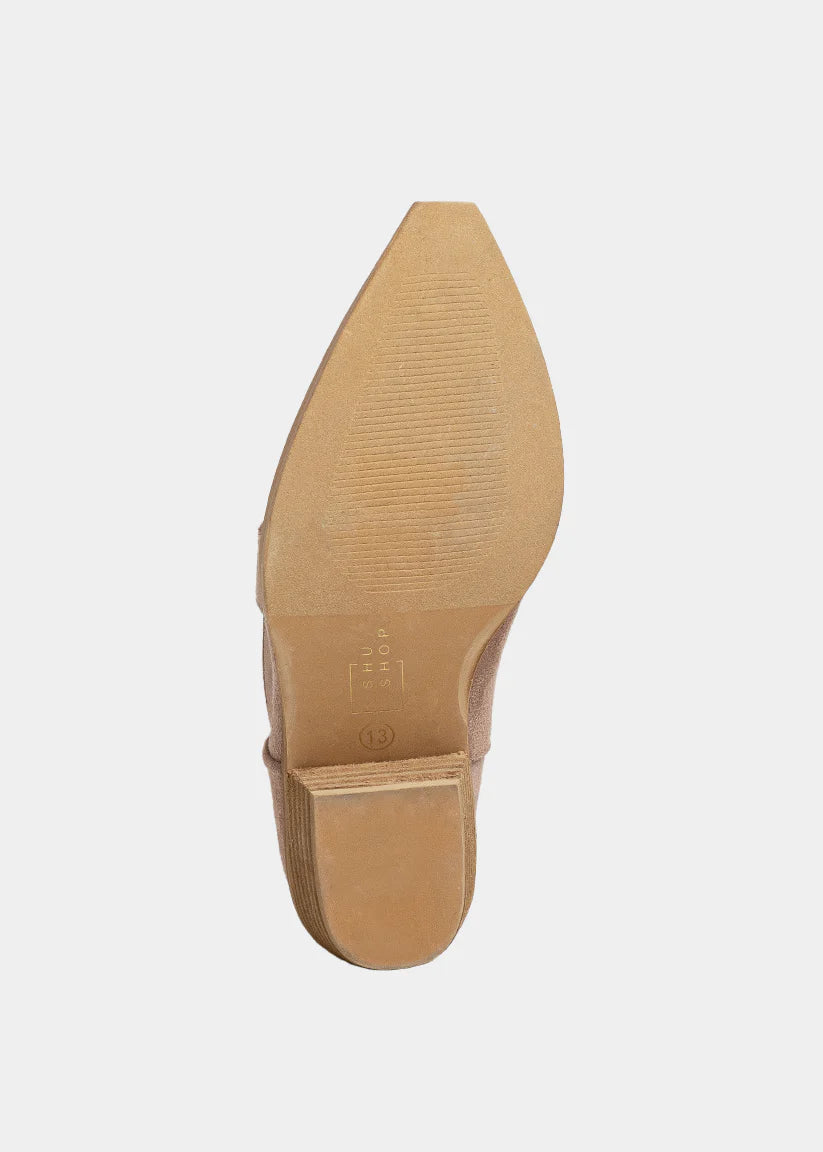SHUSHOP ZAHARA MINI KIDS ROSE SUEDE BOOTS