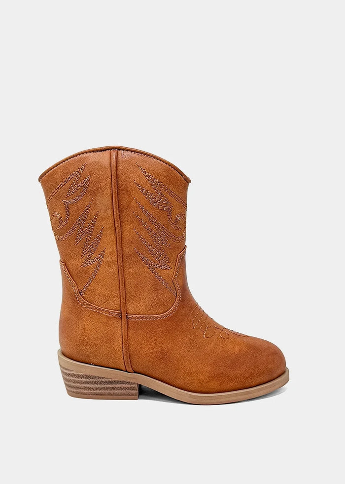 Zahara Mini Toddler Brown Boot